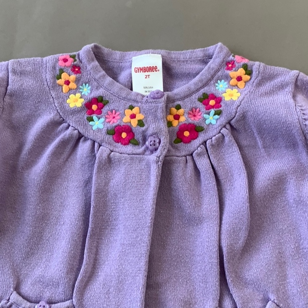 Gymboree 3 piece fairy and flowers outfit - Picture 3 of 14